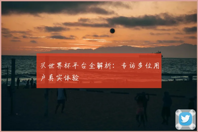 买世界杯平台全解析：专访多位用户真实体验